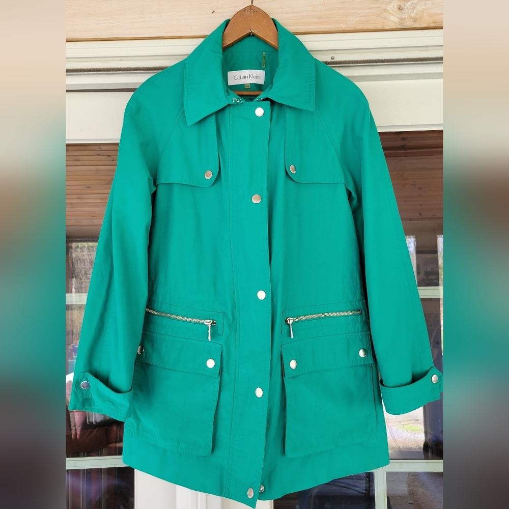 Calvin Klein rain jacket Sz XS